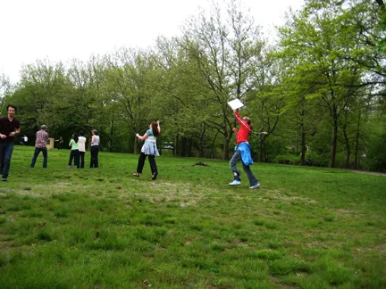 flying kites in the park 2