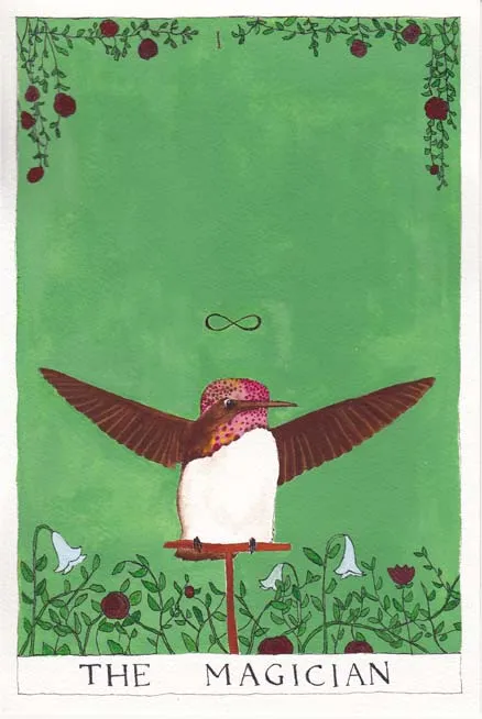 the magician tarot card