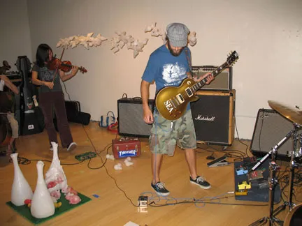 at sea band, guitarist